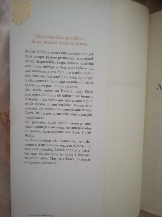 Livro "A Máscara do Desejo" c/portes incl.