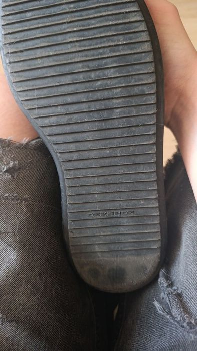 Rick owens full black double bumper ramones low