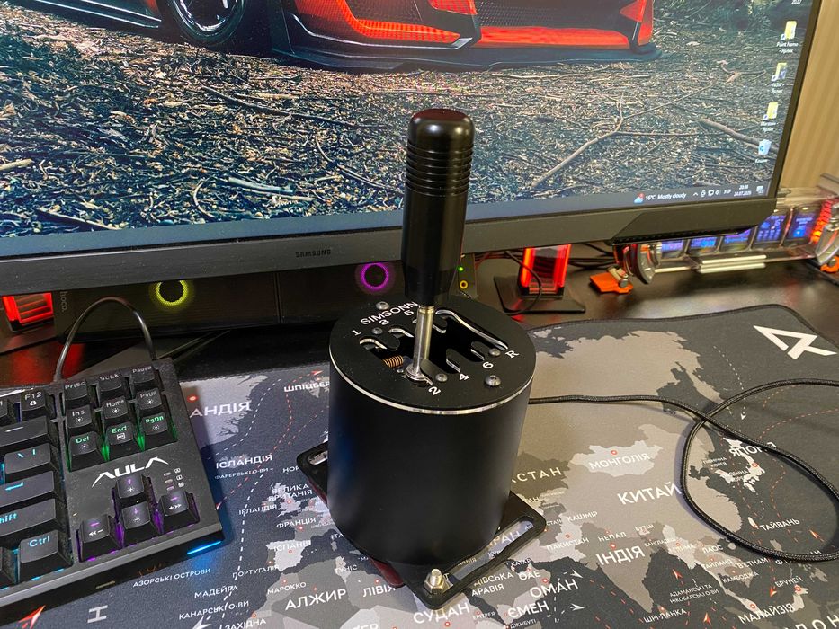 Коробка передач USB Шифтер SIMSONN 7+R