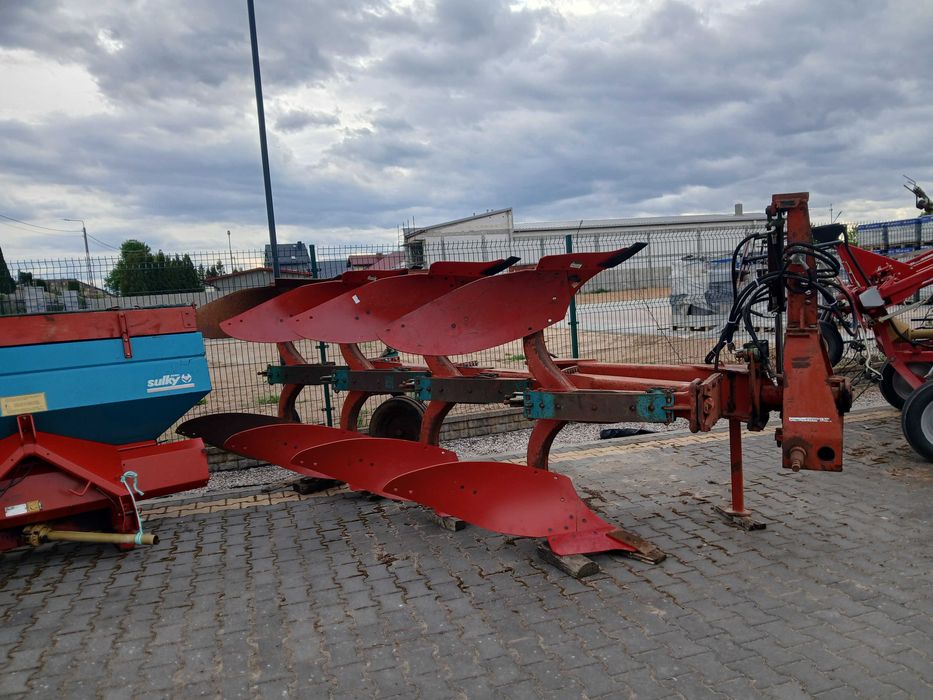 Pług obrotowy kverneland non stop resor 4 skibowy 5 obrotowy z zachodu