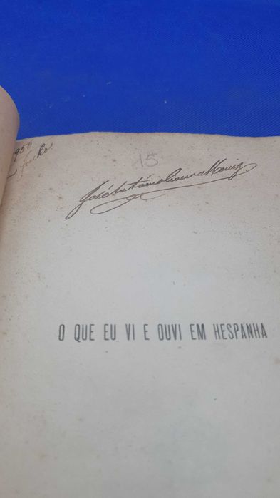Livro - REF PAR2 - Augusto de Castro - O Que Eu Vi e Ouvi em Hespanha