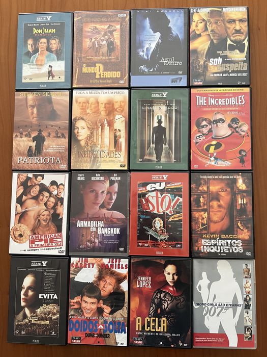 136 DVD'S  Filmes Originais