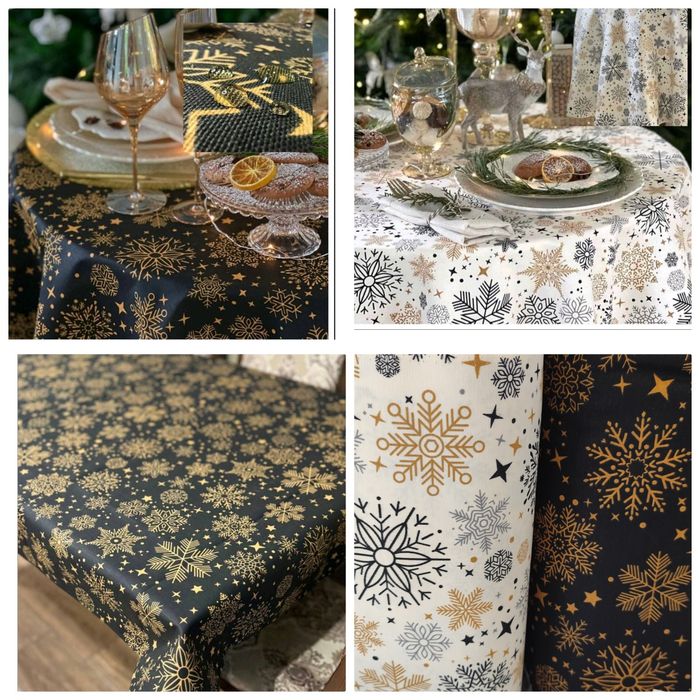 Овальні, круглі, прямокутні турецькі скатертини водо і жирові