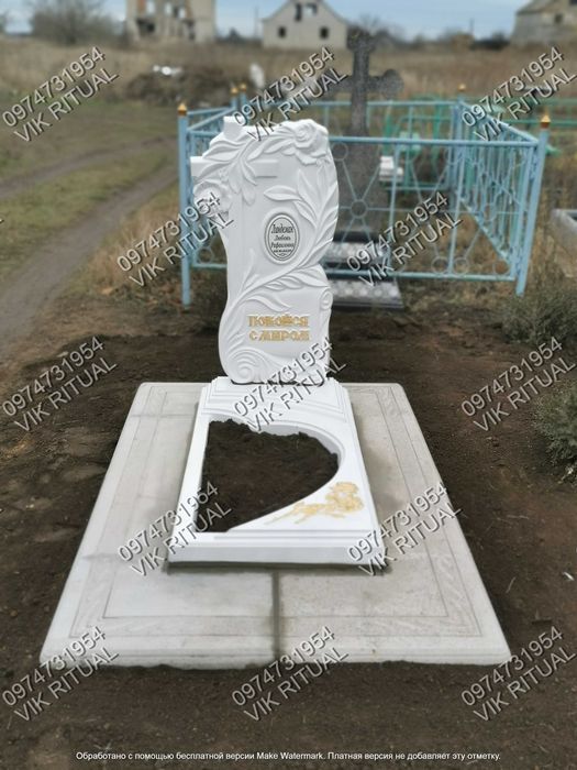Памятники бетонные. Памятники из бетона