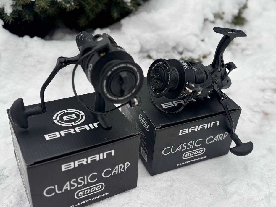 Карповая/карпова/коропова катушка Brain Classic Carp 4000-5000-6000