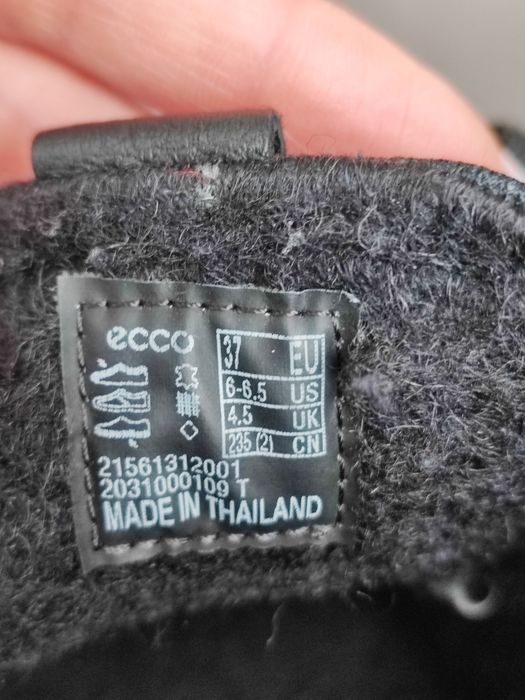 Черевики Ecco зимові 37 р