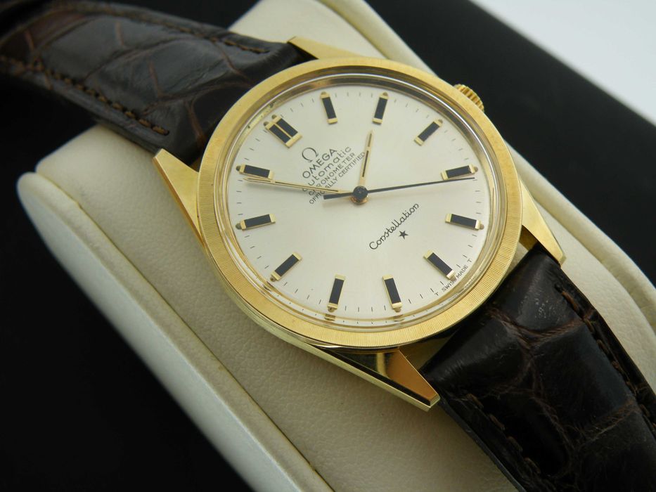 Omega Constellation Gold 18k/750 NOS z Dokumentami i Pudełkami
