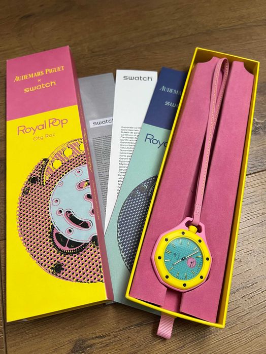 Royal Pop Otg Roz – żółty ośmiokąt, 8 śrubek, 90h mocy