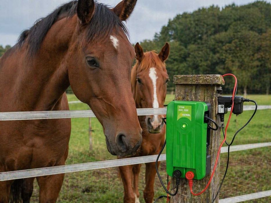 Elektryzator, pastuch TITAN DUO dla koni, bydła i małych zwierząt