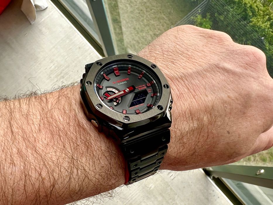 Casio G-SHOCK GA-B2100BNR-1AER G-Shock Red Spirit Series
