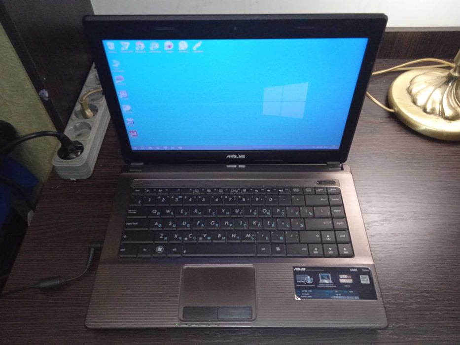4*Ядерный ASUS-X44H : Intel i7-2760QM ОЗУ-8Гб 120Gb-SSD+320GbHDD