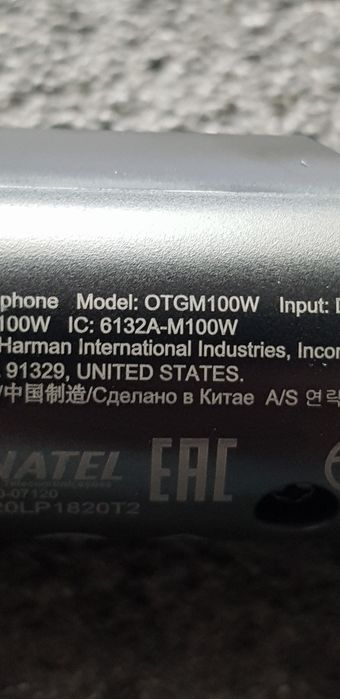 Мікрофон  JBL "model OTGM100W"