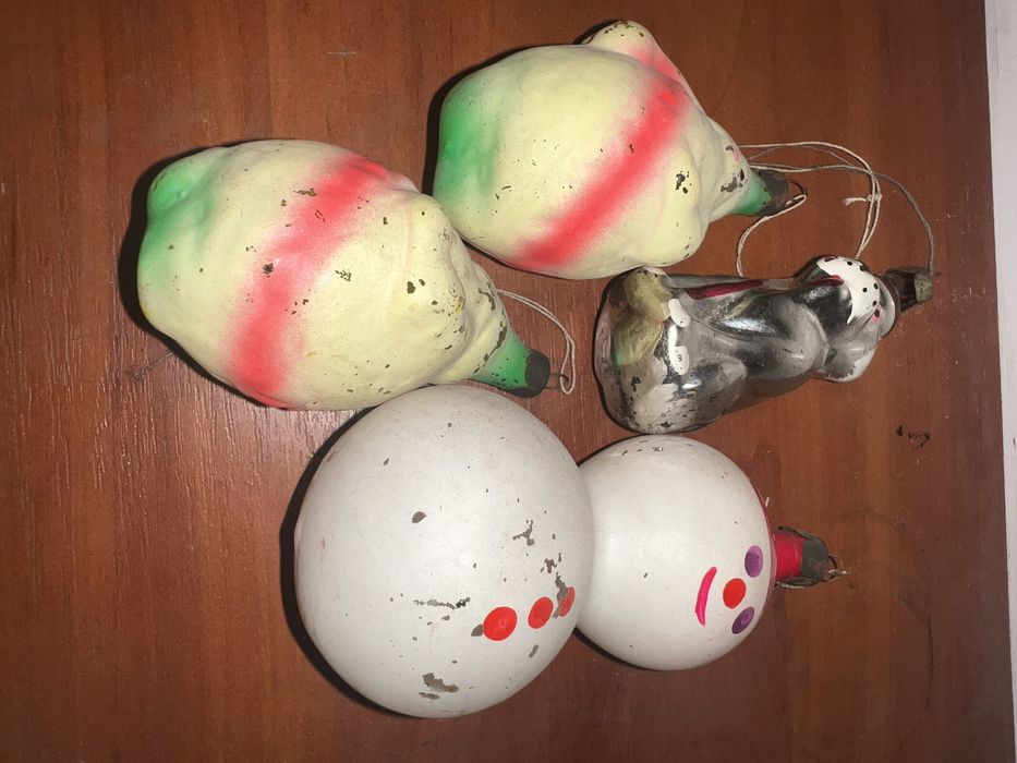 Елочные игрушки ссср