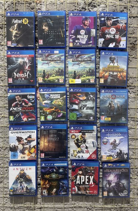 Ігри диски playstation 4 ps5 ps4 великий вибір