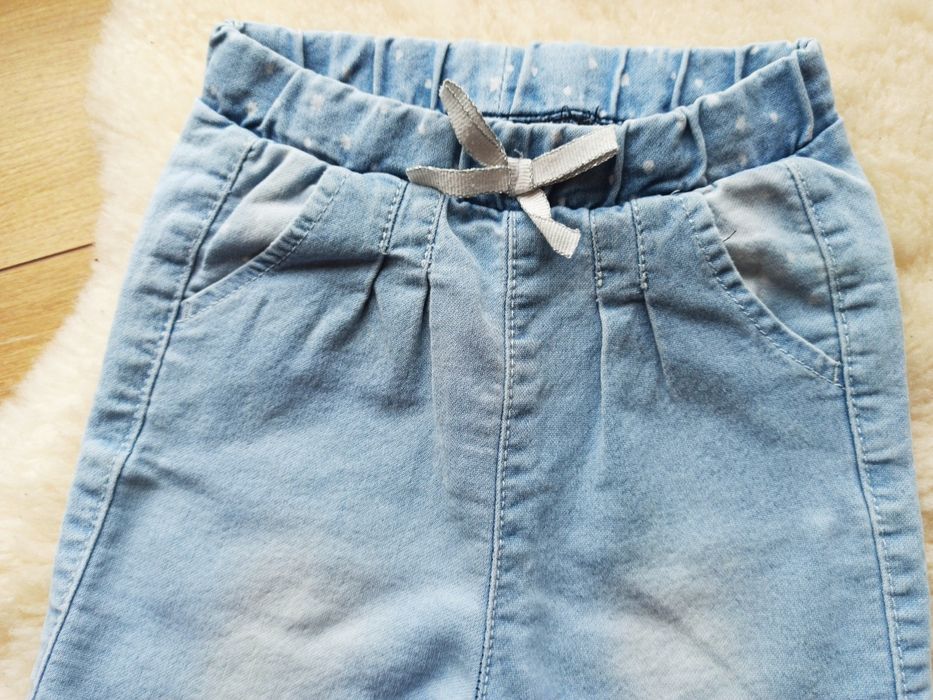 Spodnie jeansy 98