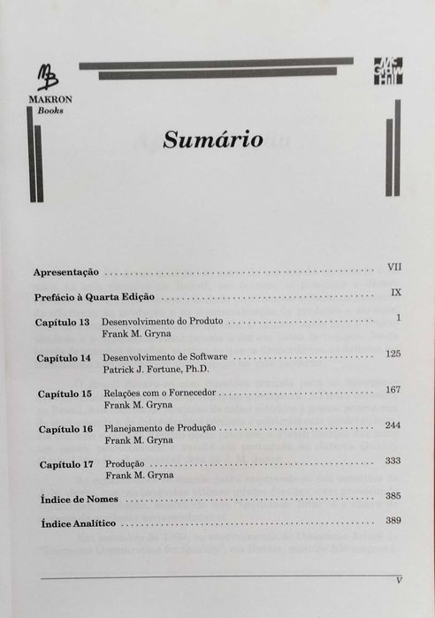 Controle da Qualidade Handbook-  Vol. II, III e VI - Juran, McGrawHill