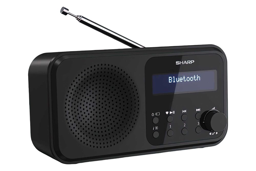 Radio cyfrowe przenośne Sharp Tokyo DR-P420(BK) - Czarne