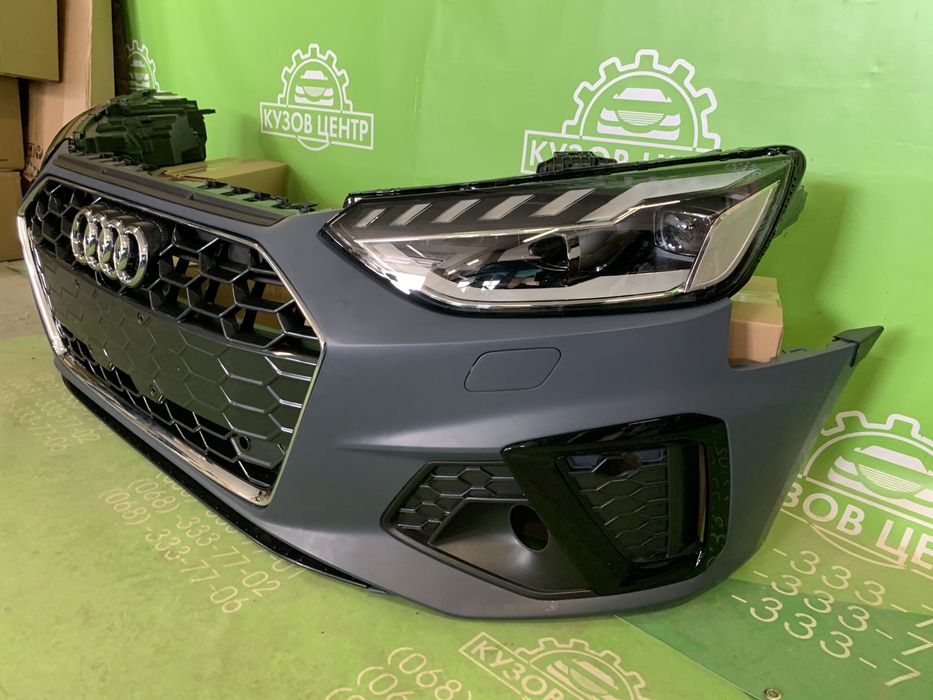 Фари Audi A4 B9 2019 - 2024 full led рестайл фары фара ліва права ауді