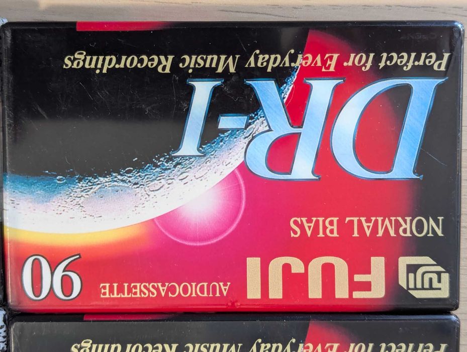 Аудио кассеты лот 10шт. FUJI DR-I 60-90 Аудіокасети нові
