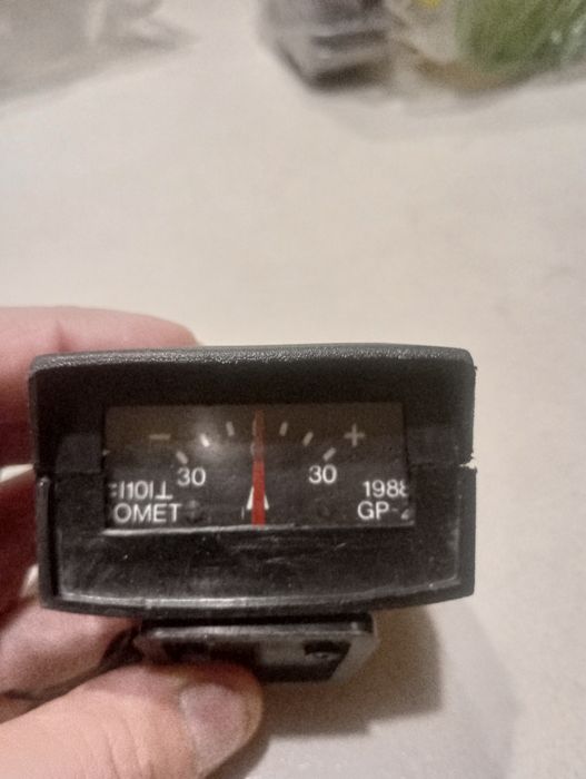 Amperomierz 6–24V ±30A PRL DOMET 1989 Fiat 126p NOWY