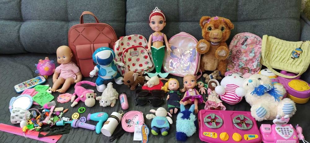 Пакет іграшок, лот игрушек пакет игрушек коробка