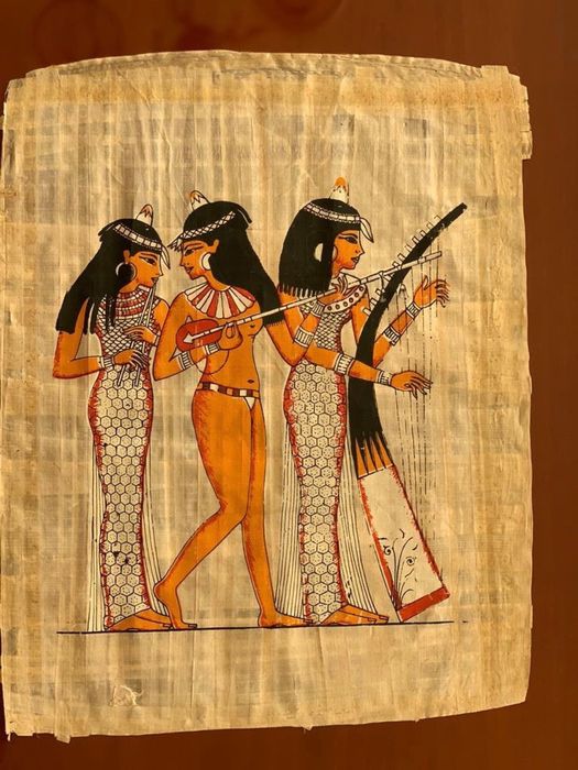 Oryginalne papirusy z Egiptu 4 szt