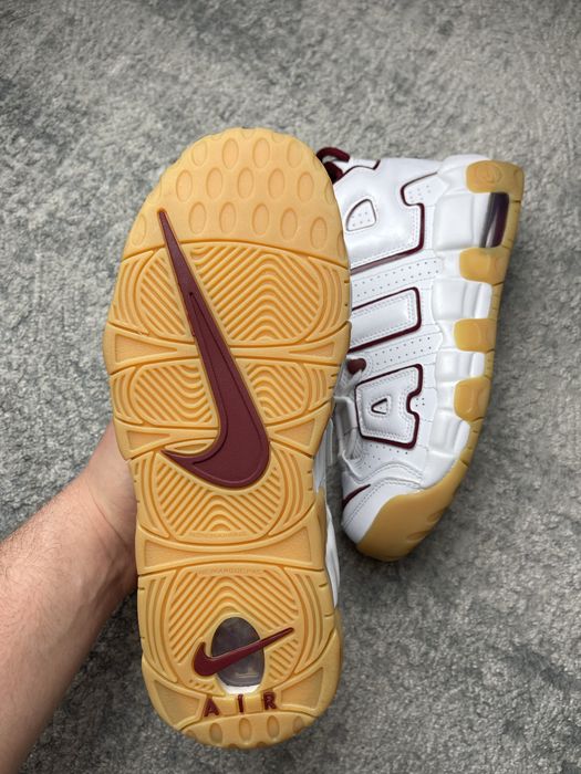 Nike Air More Uptempo 36.5 Burgund White *NOWE*