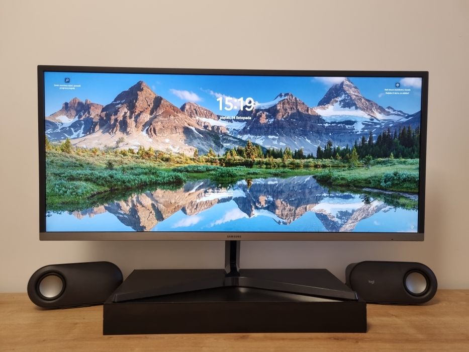 Monitor Samsung 34" VA ultrawide 21:9 stan idealny