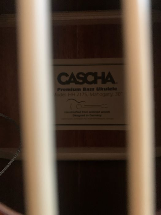 Baixo Ukulele Cascha HH2175 Mahogany