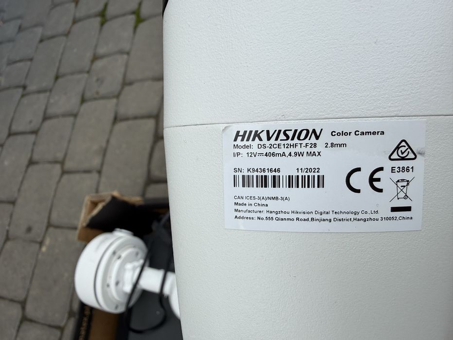 Camery  HICVISION DS-2CE12HFT-F28 2.8mm