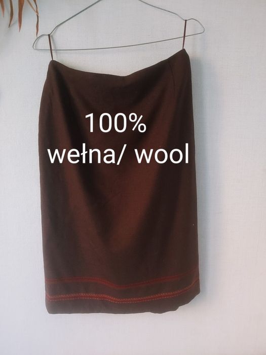 Wełniana spódnica vintage