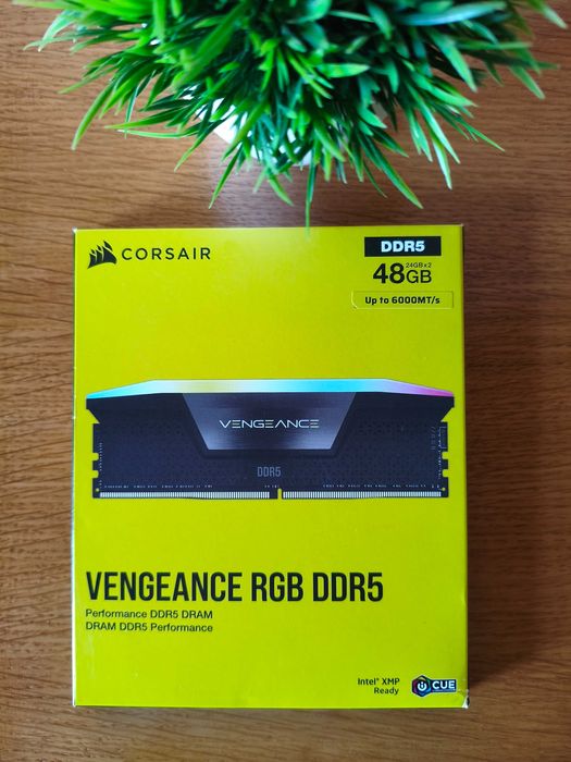 Corsair Vengeance RGB DDR5 - 48GB 6000MHz CL36 - Novas Seladas
