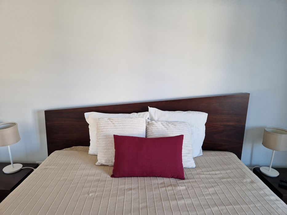 Quarto casal e colchão novo