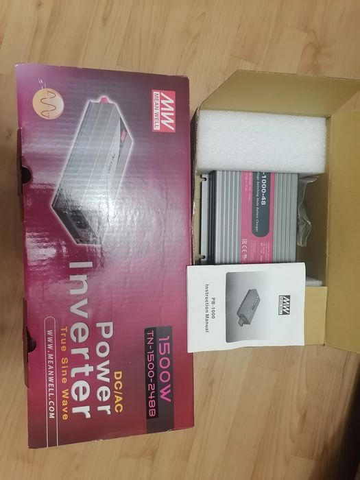 Mean Well TN-1500-248b+PB-1000-48 Инвертор бесперебойник ибп дбж заряд