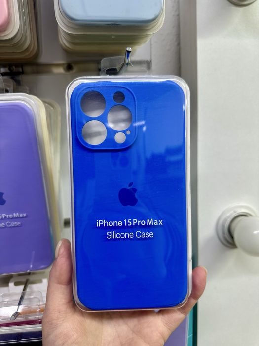 Силіконовий чохол на айфон 15 про макс, чехол чохол iPhone 15 pro max