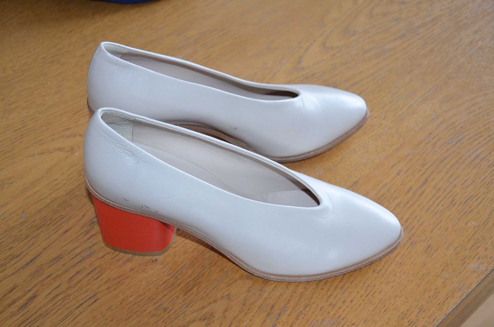 570 zł buty na obcasie /słupek  COS skóra r. 39