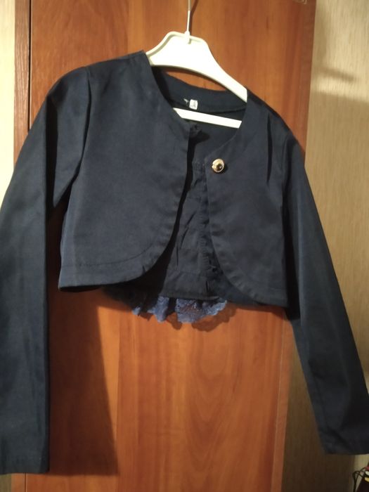 Костюм школьный (болеро, юбка)