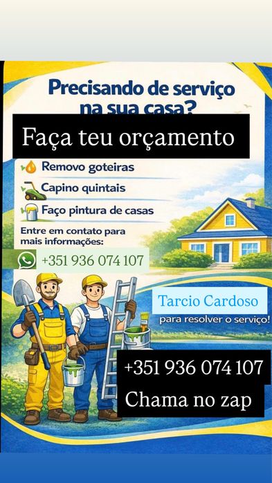 Pintor  e lavar telhados