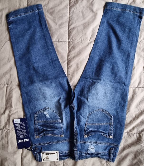 Rybaczki Jeansowe firmy M-J rozm.36