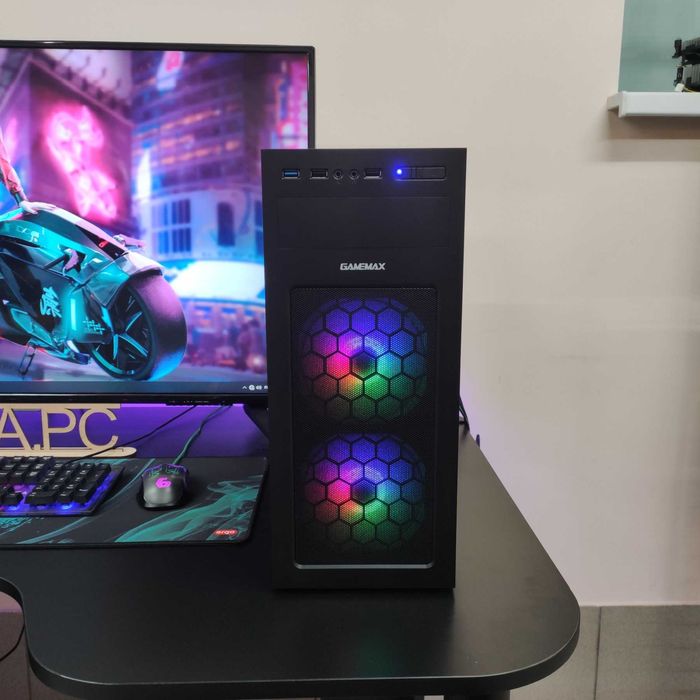 Игровой Компютер Intel Core i7, Sapphire RX 470, 8GB RAM, SSD 512 NVMe