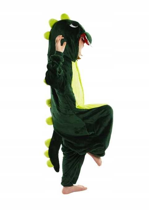 Strój piżama Dinozaur Smok kigurumi przebranie na bal r. 104/110