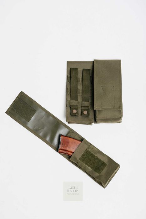 Підсумок під 2 магазини АК/РПК, мультикам, піксель олива/подсумок