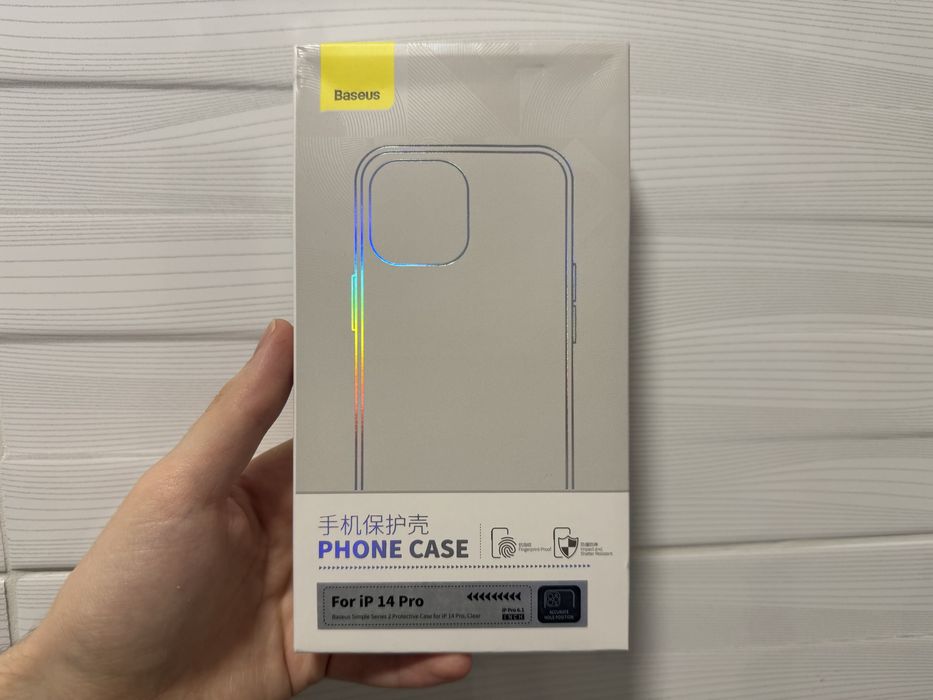 Прозрачный чехол Baseus для Apple iPhone 14 Plus. Запечатанный.