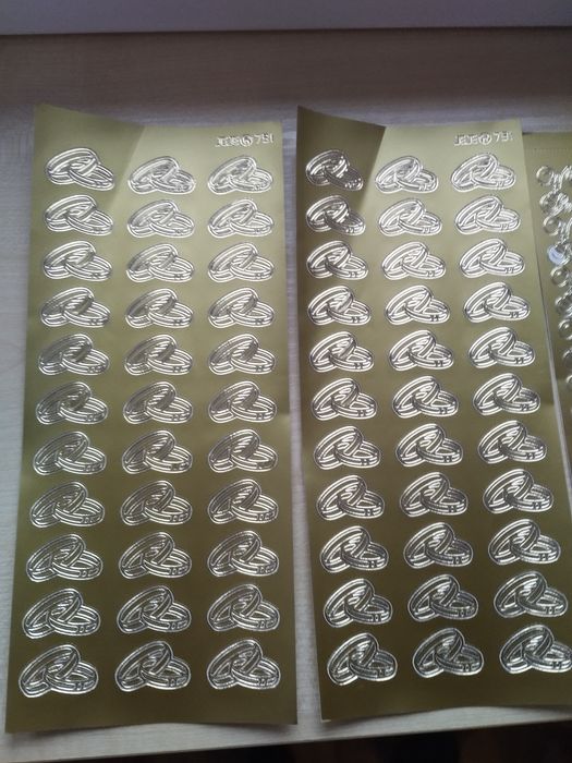 Album do scrabookingu+ naklejki ślub