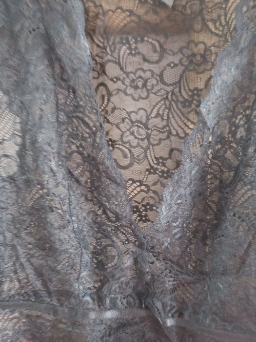 Body koronkowe czarne