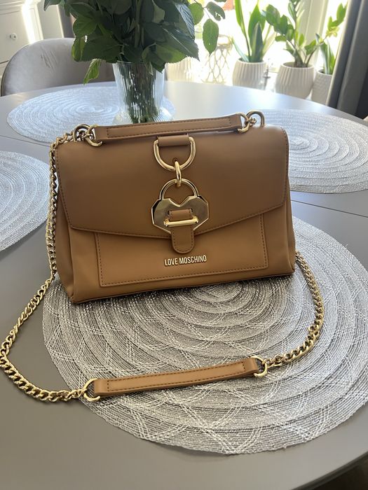 Torebka Love Moschino skóra oryginał stan bdb