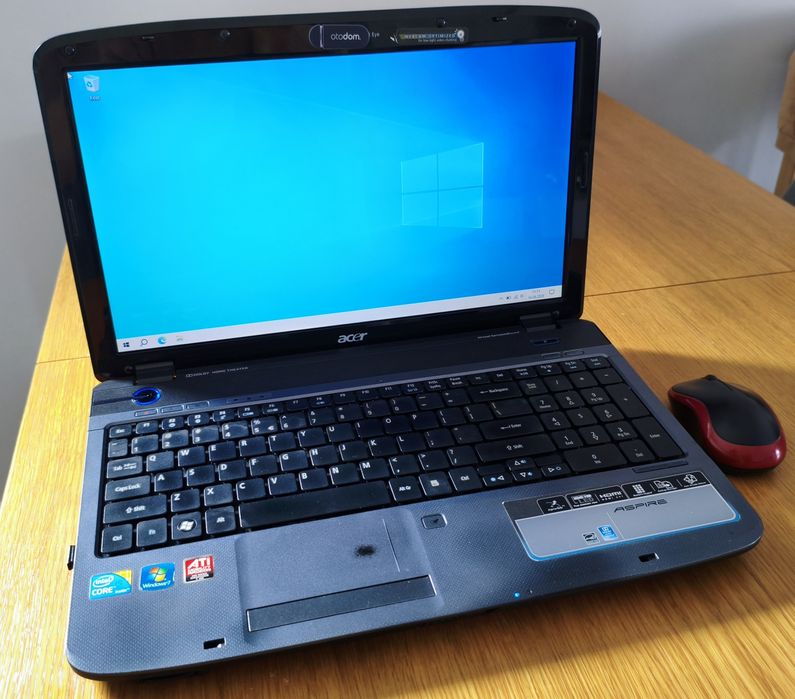 Laptop Acer Aspire 5740g SSD I Win10 I DVD-RW I 4GB DD3 I i5 M 430 I Radeon HD 5650 + torba i mysz GRATIS