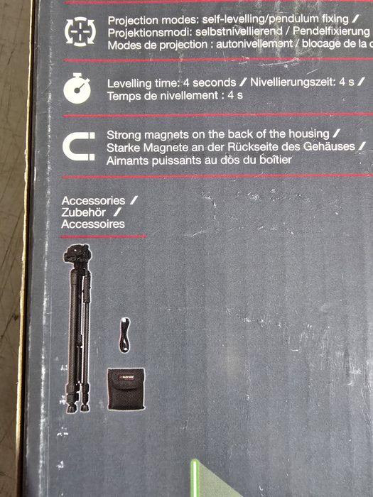 Parkside Laser Nível 4V Akku