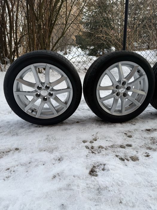 Felgi Koła 5x112 17   Opony Letnie Skoda VW Audi