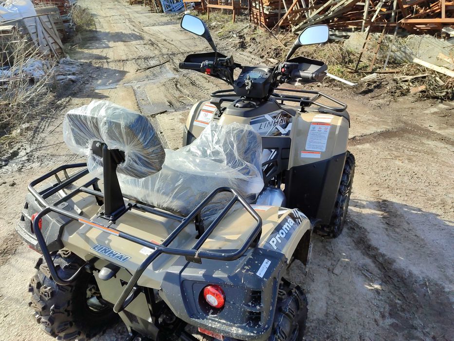 Квадроцикл Linhai 500 promax 2025 Доставка на дом машиной